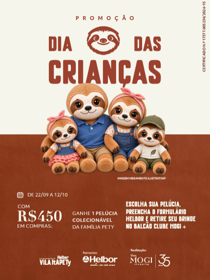 Promoção dia das crianças